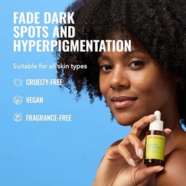 Good Molecules Suero corrector de decoloración - Ácido tranexámico y suero de niacinamida para atacar las manchas oscuras y la hiperpigmentación - Cuidado de la piel para la cara