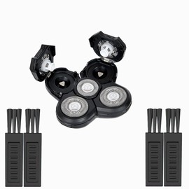 1 Pack Head Shaver Replacement Blades, 5 - Blade Shaver Replacement Heads for Bald Men Freedom Shaving, Head and Face Electric Razor Refills