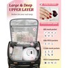 YOREPEK Extra Large Nail Polish Organizer Case Backpack Holds 96