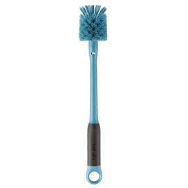 Owala 2-in-1 Water Bottle Brush Cleaner and Water Bottle Straw Cleaner Brush, Water Bottle Brush with Removable Head and Twist n� Hide Straw Brush, Smokey Blue