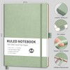 RETTACY Notebook Lined A4, Lightweight Journal Diary with 96 Numbered