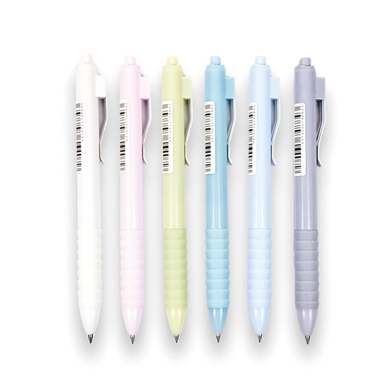 COLNK Black Fine Retractable Gel Ink Rollerball Pens 0.5mm Comfortable