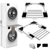 HHXRISE Washer Dryer Stacking Kit, Universal Stacking Kit for Washer