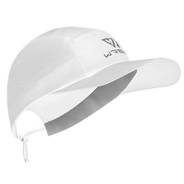 WRELS Running Racing Hat for Women Men,Quick Drying Baseball Sport Cap with Sweatband,Lightweight Running Hat for Outdoors,One Size White