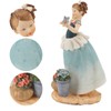 Victorian Girl Resin Ornament Exquisite Cute Stable Desktop Resin Handicraft