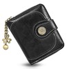 SYCYKA Cartera de Poliuretano para Mujer, Monedero Pequeña con Protección