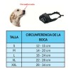 Bozal Para Perro Transpirable Ajustable Antiladridos