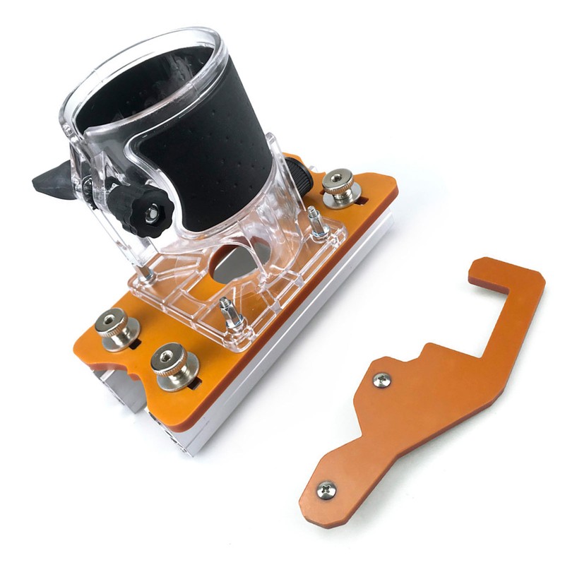 Wood Router Slotting Bracket 5 To 56mm Adjustable Base Trimmer