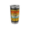 Respect The Cube Puzzle Speed Cubing Youth Vintage Math Stainless