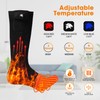 Heated Socks, Rechargeable Electric Socks for Men Women, 7.4V Battery