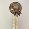 Animal Hook, Curtain Hold Back, Tie Back, Jewellery Hook, Antique