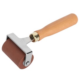 Rubber Roller, Lino Roller Rubber Roller with Handle Art Craft Oil Painting Tool 5/10/15 cm Roll Paint Brush for Print Graphics, Stamping, Gluing, Crafts (5 cm)