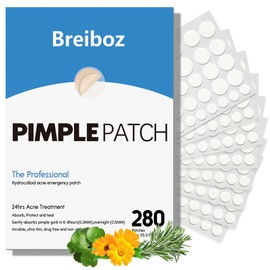 Breiboz 82 Counts Day and Night Acne Patches for Face