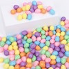 80 pieces mini Easter eggs, Easter eggs with glitter foam,