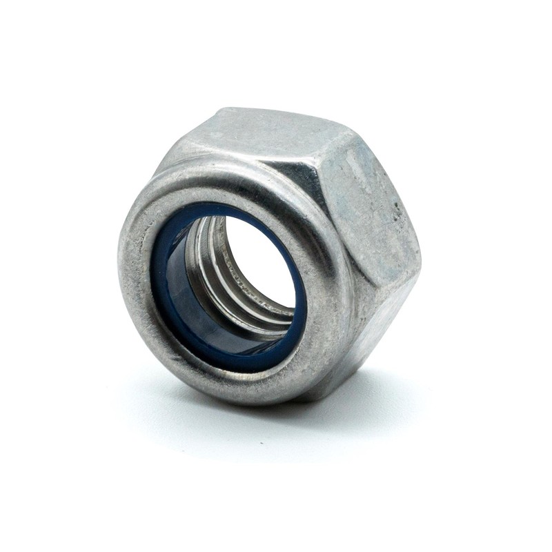 Hippo Hardware M5 (5mm) Nyloc Nuts Insert Nylon Lock Nuts