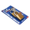 aiai IB-009 Padlock with 2 Keys, Width 1.2 inches (30