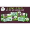 Green Earth Compostable 50 Count Green Compostable Trash Bags 13