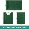 HOMEIDEAS Bathroom Rugs Sets 3 Piece, Super Soft and Absorbent