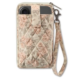 Bella Taylor Cell Phone Wallet for Women | with Detachable Wristlet, Smartphone Pocket and RFID Protection | Cameo Rose