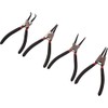 Mr. Gadget's Solutions 4-Piece Circlip Pliers Set – 7" Heavy-Duty