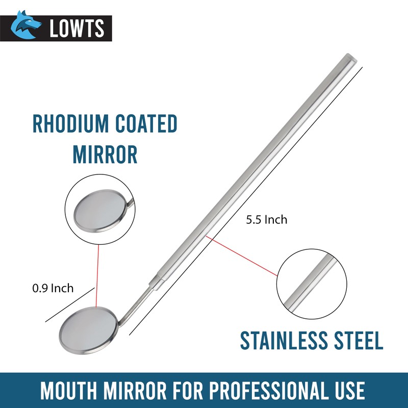 Lowts Mouth Mirror for Dental Examination