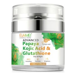 Crema Facial Papaya Y Ácido Kójico Antiedad Antiarrugas