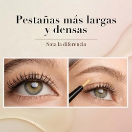 Beako Co. Sérum Pestañas + Máscara de Pestañas - Marine Lash Complex con Péptidos y Queratina - Crecimiento, Volumen y Fortalecimiento - Pack Dúo Premium (1 Sérum + 1 Máscara)
