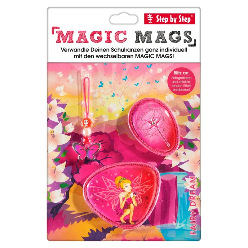 Step by Step Magic Mags Fairy Finnja, Pink, Set of