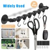 Evponk 10 Pcs Leather S Hooks for Hanging, Metal Hook