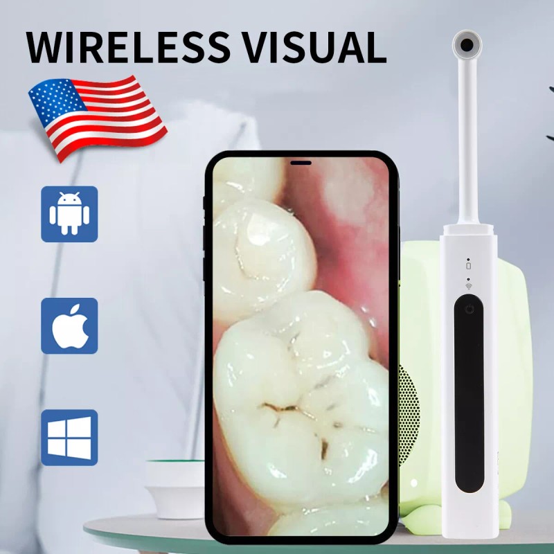SANDENT 8 LED light Dental Intraoral Camera WIFI Digital Imaging