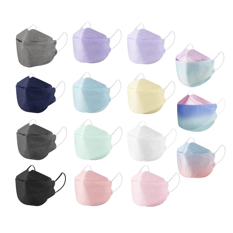 KF94 Mask, Pack of 10, Non-woven Fabric, 4 Layers, 3D