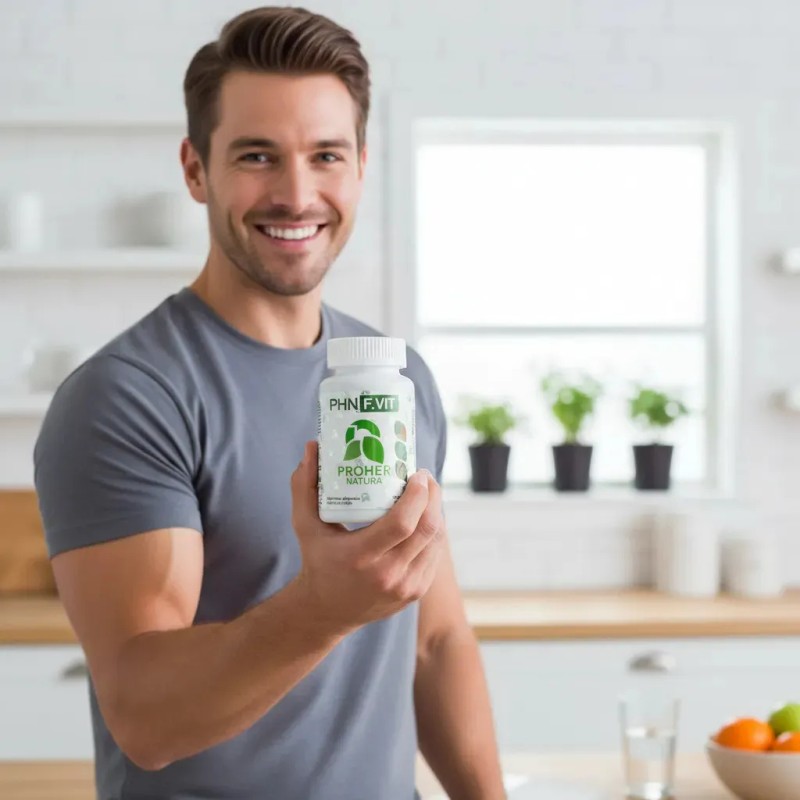 Suplemento Alga Espirulina Moringa Phn Fvit Cápsulas