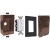 Sigma Engineered Solutions 16449ORB Weatherproof TRWR GFCI Receptacle Kit with