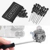 14Pcs Carburetor Adjustment Tool Screwdriver for Common 2 Cycle Small