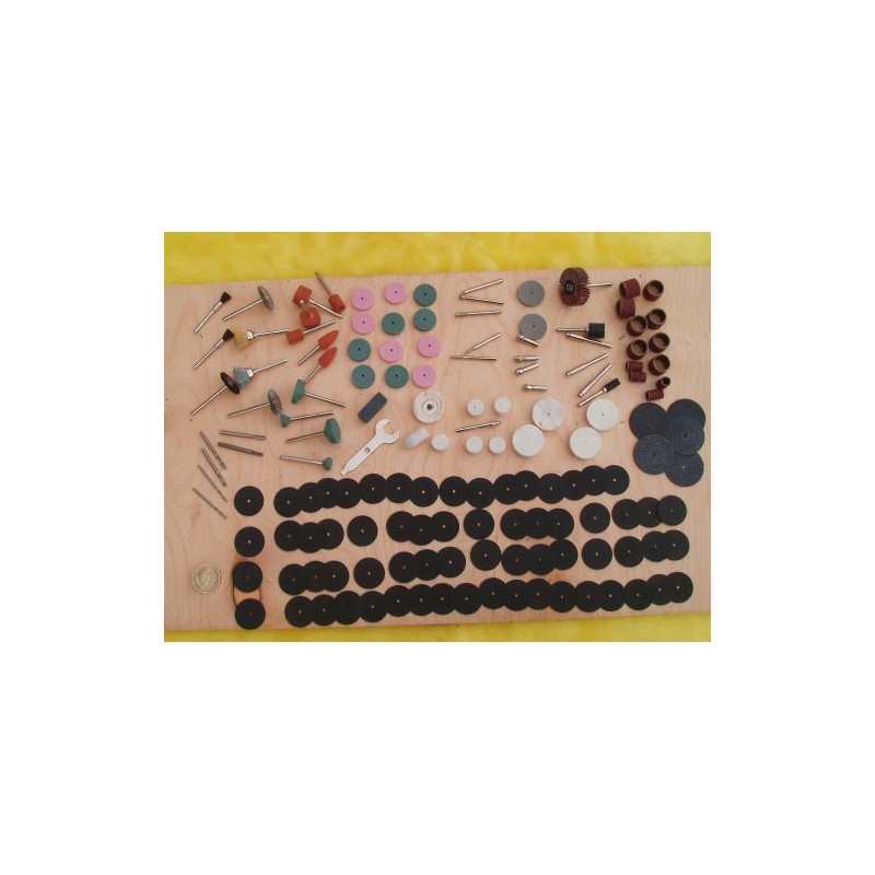 Toolzone 150pc Mini Drill Rotary Accessory Kit