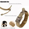 Tactical Dog Collar, Adjustable Military Training Nylon Dog Collar with