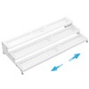 Wobmmi Expandable Spice Rack organizer with 3-Tier step shelf,Modern Design