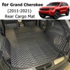 7DEEKEI for 2011-2021 Jeep Grand Cherokee Trunk Mat and Rear