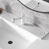 Faucet Mat for Kitchen Sink, Diatomite Fast Drying Stone Faucet