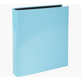 Exacompta - ref. 54568E - 1 Aquarel rigid binder - 2 D-rings of 25 mm - Spine 40 mm - External dimensions: 31.5 x 30 cm - Format to file A4 - Colour: pastel blue