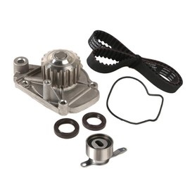 MPLUS TCK224 Timing Belt Kit W/Water Pump Compatible with 1992 1993 1994 1995 for Honda Civic 1.6L 1590CC L4 SOHC 16V