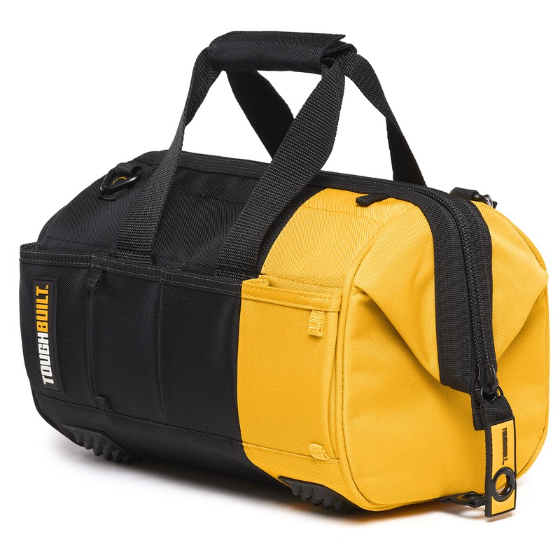 TOUGHBUILT TOU-60-12 TB-60-12 12" Massive Mouth Bag, Black/Yellow