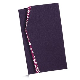 Fukusa Women's Wedding Small Cherry Blossoms Ceremonial Occasions Gold Seal Case for Congratulations and Condolences Buddhist Services Funeral Celebrations Made in Japan Magnetic Hook Type Purple