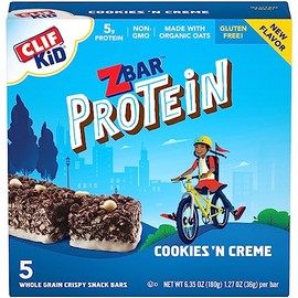 Clif Bar ZBar Protein for Kids - Box of 5 (Cookies n Creme)