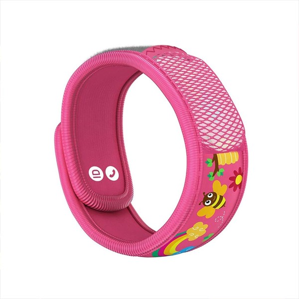 PARA'KITO Bug & Mosquito Bracelets for Kids | Mosquito Spray Alternative | Waterproof, Outdoor Insect Wristband w/Natural Essential Oils | Hiking, Trekking & Camping Accessories (Honey Bee)
