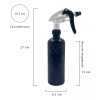 Xena Botella Negra Pet 500 Ml Atomizador Uso Rudo Industrial