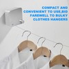 Retractable Washing Line, 4.2 m Adjustable Rope Drying Clothes, Stainless