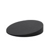 softX Round Wedge Cushion - 1-7cm Height, 38cm Diameter, Black