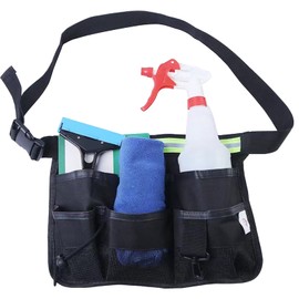 MINGYI Waist Bag, Apron Bag, Organizer, Waist Bag, Work Pouch, Cleaning Supplies, Small Items, Waist Bag, for Nurses, Food and Drink Staff