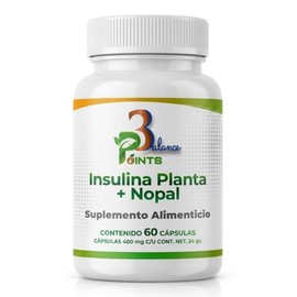 Insulina Planta + Nopal Cápsulas 60